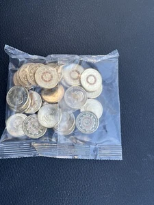2025 $2 Women’s Weekly Birthday Cake Coloured Coin Sealed Bag - 25 Coins - Picture 1 of 2