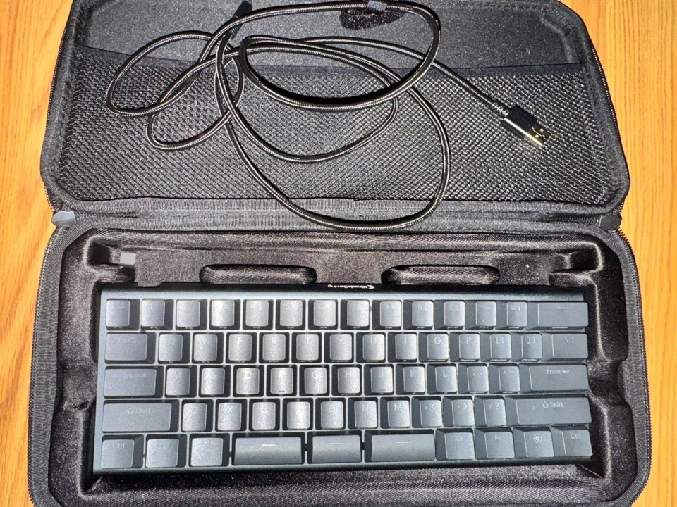 KINESIS Gaming TKO Mechanical Keyboard | Linear Red Switches | 60% Layout | S... - Image 1 of 1