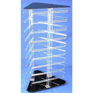 3 Sided Acrylic Rotating Earring Display - Picture 1 of 1
