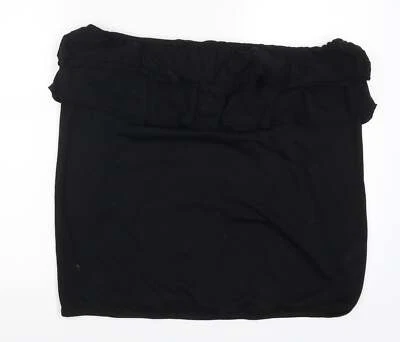 Peacocks Womens Black Cotton Blend Tank Size XLer - Image 1 of 4