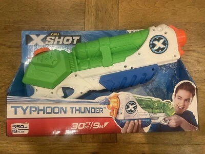 ZURU X-SHOT ZURU X SHOT Typhoon Thunder Water Gun, New