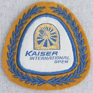Vintage Kaiser International Open PGA Golf Tour Embroidered Blazer Jacket Patch - Picture 1 of 3