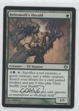 2008 Magic: The Gathering - Shards of Alara Behemoth's Herald #124 0b4