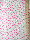 100 % tissu coton par choix tissus 44 pouces BTY mélange - rose sur blanc Calico