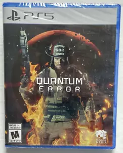 Quantum Error Sony PlayStation 5 PS5 Game - BRAND NEW & FACTORY SEALED - Picture 1 of 3