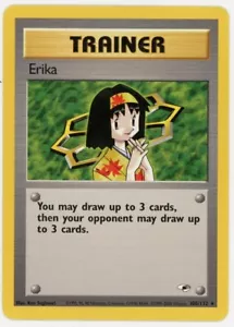 Trainer Erika Pokemon TCG Card 100/132 Nintendo - Picture 1 of 2