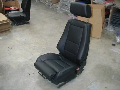 BMW E21 320i RECARO 1977-1983 CUERO-COMO 2 FUNDAS ASIENTOS DELANTEROS (PAR) 13 colores Foto 1 de 4