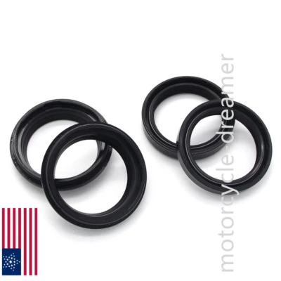 For Ducati Fork Dust Wiper Seals Kit Monster 1200 2014 Monster 696 2012/2014 - Изображение 1 из 4
