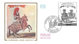Enveloppe FDC FRANCE CARROUSEL SOUS LOUIS XIV 1978 VERSAILLES n2 - Picture 1 of 1