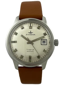 Men's Wristwatch Dugena Tropica Automatic Eta 2782 with Date, Works - Picture 1 of 6
