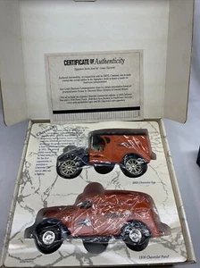 EASTWOOD AUTOMOBILIA ERTL 4589 LOUIS CHEVROLET SIGNATURE SERIES TRUCK SET 1993 - Picture 1 of 7