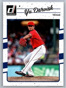 2017 Donruss Yu Darvish #194 Texas Rangers NM-MT - Picture 1 of 2