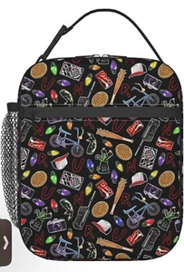 Seltsame Brotzeittasche Box TV Show Auslaufsicher Kühlbox Tragbar Handtasche Neu - Bild 1 von 4