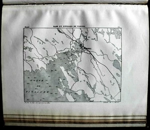 1881 Orig.Mappa Military MARGA:RUSSIA..RAD AND SURROUNDINGS OF WIBORG.#130. - Picture 1 of 1