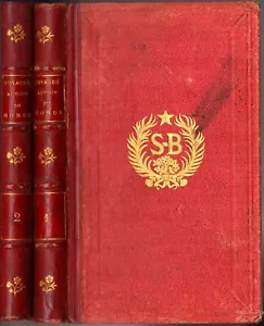 TRAVELS AROUND THE WORLD Magellan in D'Urville & Laplace Engravings MAME T1 -T2 1875 - Picture 1 of 24
