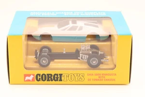 CORGI TOYS 271 * GHIA 5000 MANGUSTA SU TELAIO DE TOMASO * 1:43 * IMBALLO ORIGINALE - Foto 1 di 5
