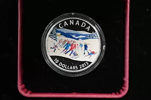 2013 Canada. 10 Dollars. "Winter Scene". - Picture 1 of 1