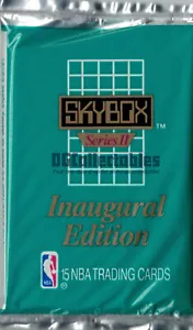 1990-91 SKYBOX SERIES 2 NBA BASKETBALL SEALED 15-CARD WAX PACK UNSEARCHED NEW!!! - Picture 1 of 2