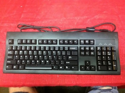 New WYSE USB Wired Black Desktop Keyboard KU-8933 - Image 1 of 3