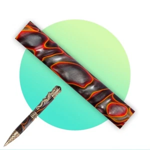Classic Acrylic Pen Blank - Firestorm 502702 - Picture 1 of 3