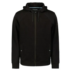 No Excess Herren Sweat Jacke Sweatweste schwarz 25100907 020 black - Picture 1 of 7