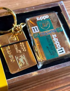 Zippo NISSAN Skyline TRAMPIO GTR JTC 1993 Winner Memorial Limited Gold Unused JP - Picture 1 of 8