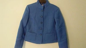 Blazer Esquinero Informal Azul Talla 8 Nuevo con Etiquetas $89 - Imagen 1 de 7