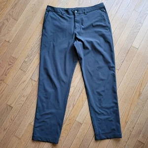 Lululemon Pants Mens ABC Classic Fit Trouser Warpstreme True Navy Size 36 x 30 - Foto 1 di 13
