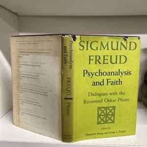 Psychoanalysis & Faith Freud 1st Edition 1963 H1 - Picture 1 of 5
