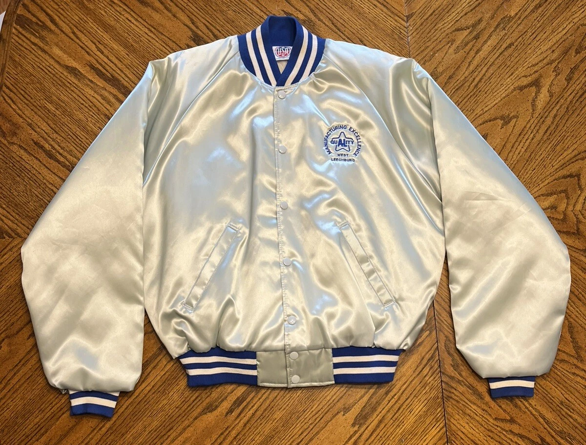 60s Vintage Satin Jacket ブルゾン スタジャン 60s Vintage Satin Jacket ブルゾン スタジャン 60s Vintage Satin