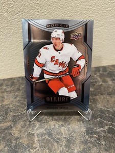 2020-21 Upper Deck Allure #119 Morgan Geekie Light Blue RC Hurricanes Rookie