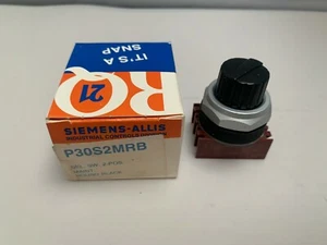 Siemens P30S2MRB Selector Switch new - Picture 1 of 2