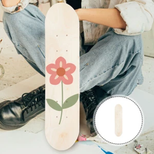 Sturdy Skateboard Decks Diy Blank Skateboard Skateboard Deck Graffiti Skateboard - Picture 1 of 12