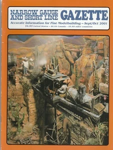 Narrow Gauge Gazette Sept 2001 - Miner's Houses - Parlor Car - Grocery Store - Imagen 1 de 2