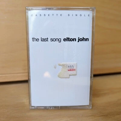 ELTON JOHN The Last Song Cassette Single 1992 ROCKET MCA NEW and SEALED - Image 1 of 4