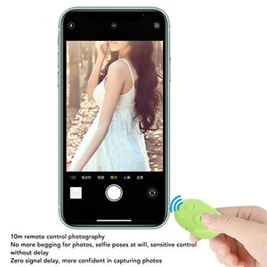 Camera Remote Control Wireless BT Cellphone Shutter Remote Control Selfie Bu GS0 - Photo 1 sur 24