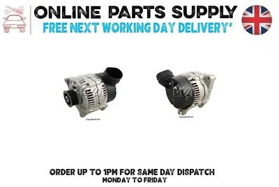 Alternator Fits Audi 80 2.8 Petrol 1992 to 1994 120Amp - Image 1 of 4