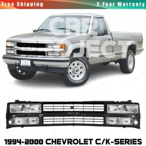 Front Bumper Grille & Headlight Assembly For 1994-2000 Chevrolet - Picture 1 of 6