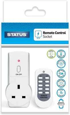 Status Remote Control Socket Energy Saving SREMSOC1PK3 - Image 1 of 4