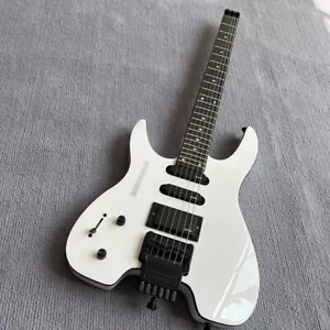 Guitarra eléctrica clásica sin cabeza para zurdos sistema vibrato de doble agitación 24 tonos - Imagen 1 de 12