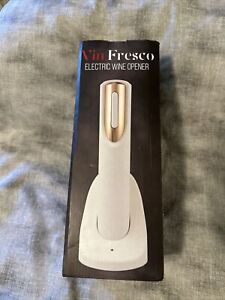 Vin Fresco Electric Wine Opener with Charging Base & Foil Cutter - Automatic ...