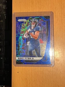 Mira telescópica azul Panini Prizm Michael Pittman Jr 2024 Prizm #07/14 Colts SSP - Imagen 1 de 2