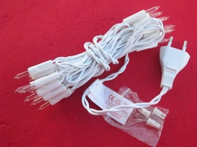 20/35 lâmpadas luz de corda para bola de algodão, trabalhada, UE, Reino Unido plugue e adaptador novo faça você mesmo - Imagem 1 de 4