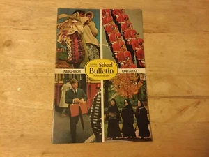 National Geographic School Bullention 28 de marzo 1966 Ontario - Imagen 1 de 3