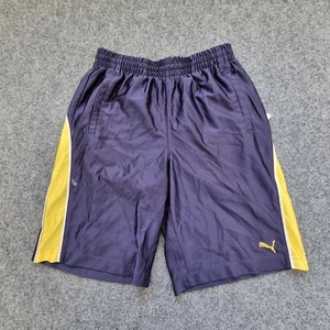 Puma Shorts Kids Medium Blue sports Running activewear gym boys polyester size M - Picture 1 of 10