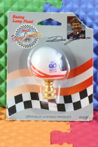 1997 Abco Racing Connection Racing Helmet Lamp Finial Dale Johnson 20135 Cover