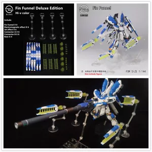 per RG 1/144 RX-93-v2 Hi Nu hi-v HWS SUSAN imbuto pinna di trasformazione + parte effetto + base - Foto 1 di 12