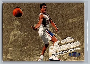1997-98 Ultra Gold Medallion Allen Iverson #107G Philadelphia 76ers - Picture 1 of 2