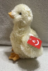 Aurora Flopsie Duckling Yellow Plush Easter Farm Animal Fluffy With Tags 7" - Picture 1 of 9