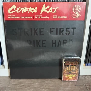 Cobra Kai - Original Score Soundtrack 3LP + Cassette (Black Vinyl) Sealed Mondo - Imagen 1 de 15
